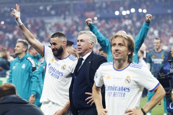 Carlo Ancelotti Benzema Modrić