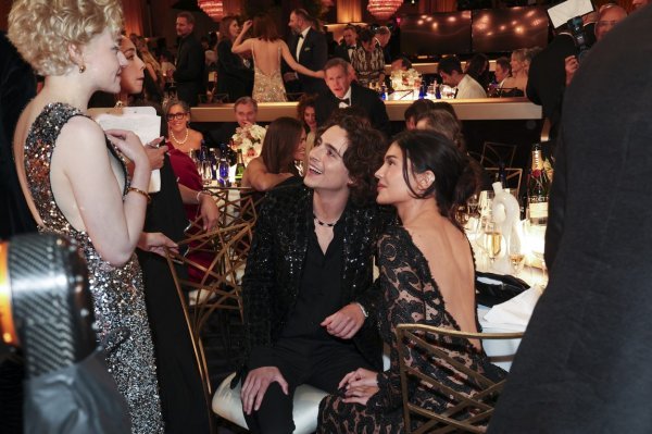 Timothée Chalamet i Kylie Jenner na dodjeli Zlatnih globusa