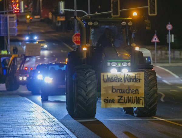 Prosvjed poljoprivrednika u Njemačkoj