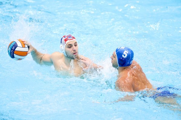 Hrvatska - Grčka, EP vaterpolo, 12.1.2024.