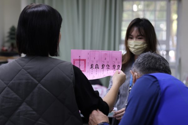 Prebrojavanje glasova na izborima u Tajvanu