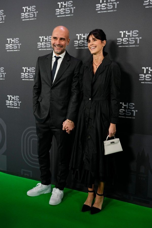 Pep Guardiola i Cristina Serra