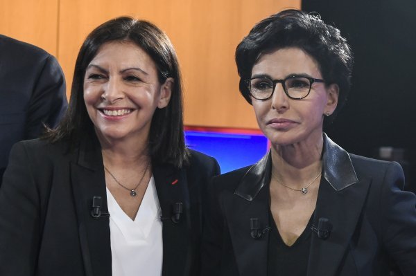 Anne Hidalgo i Rachida Dati