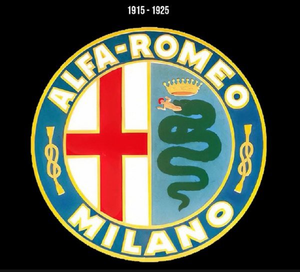 Grb Alfa Romea od 1915. do 1925.