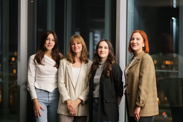 Angela Peršun, Tamara Vlahović, Laura Marinović i Ines Perović