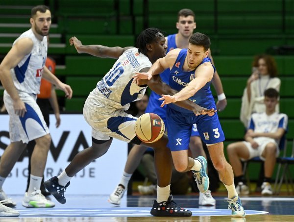 ABA liga: Cibona - Budućnost 66:98