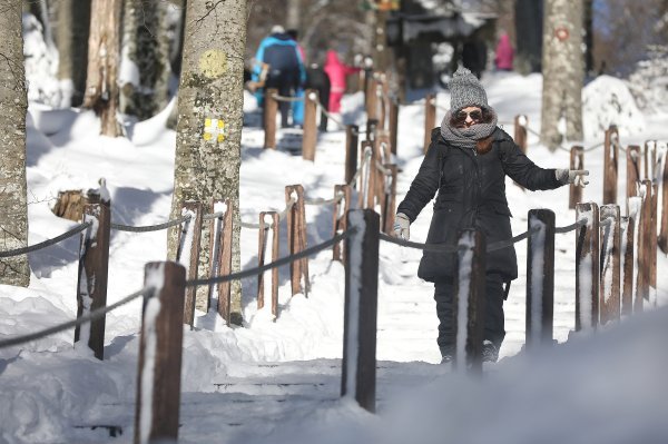 Zagrepčani uživali na Sljemenu