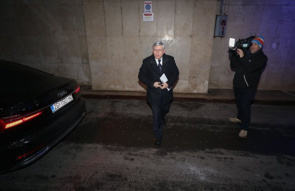 Dolazak članova HDZ-a na sjednicu šireg Predsjedništva stranke