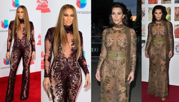 Jennifer Lopez i Kim Kardashian