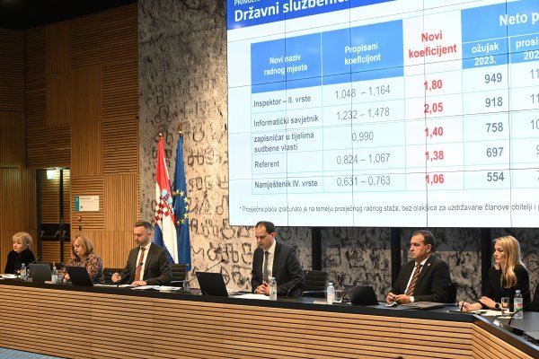 Članovi Vlade RH predstavili nove koeficijente