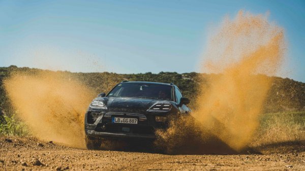 Porsche Macan prototip u Švedskoj - off-road vožnja