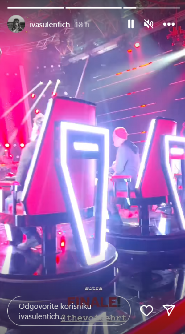 'The Voice' iza kulisa - Screenshot