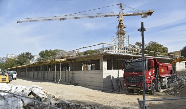 Radovi na zgradi Općinskog suda u Splitu