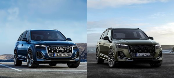 Auti Q7 i SQ7 (desno) - facelift 2024