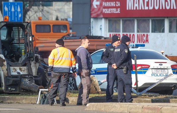 Prometna nesreća na križanju Vukovarske i Savske ulice