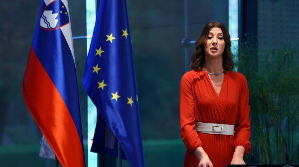 Dominika Švarc Pipan na svečanosti povodom Dana slovenskog pravosuđa