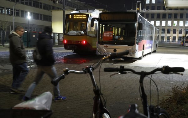 Štrajk u njemačkom javnom prijevozu