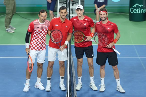 Davis Cup: Hrvatska - Belgija, meč parova Dodig/Pavić - Sander/Joran