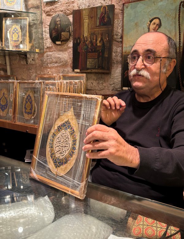 Nick Merdenyan, kaligrafija