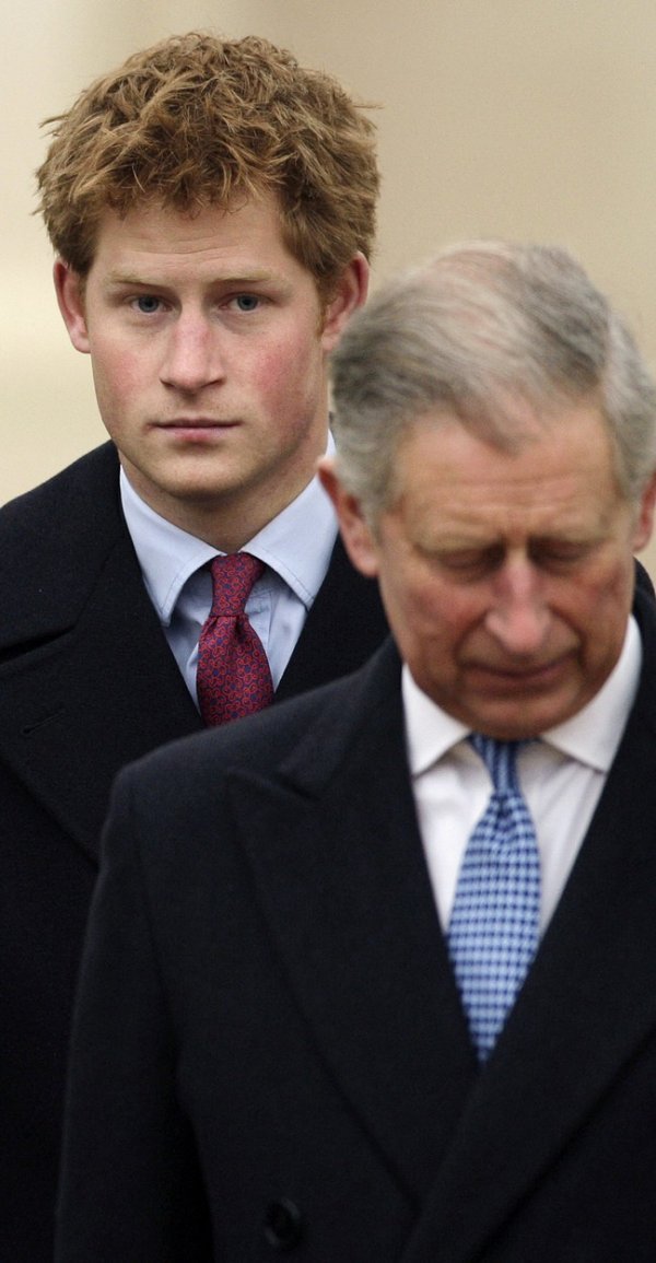 Princ Harry i kralj Caherles III