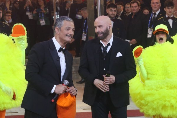 John Travolta na Sanremu