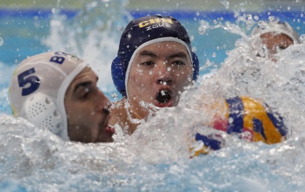Kina - Brazil, SP vaterpolo, 9.2.2024.