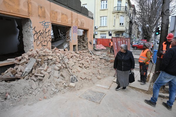 Urušio se zid u Maksimirskoj