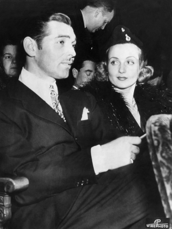 Clark Gable i Carol Lombard