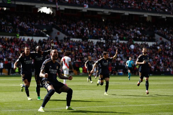 Rayo Vallecano - Real Madrid 1:1 (25. kolo LaLige)