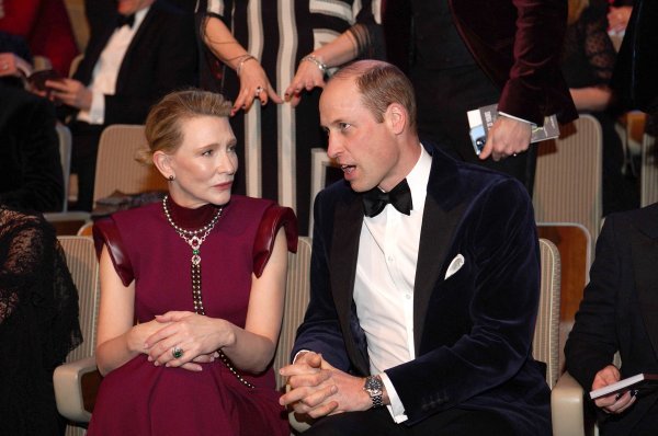 Princ William i Cate Blanchett