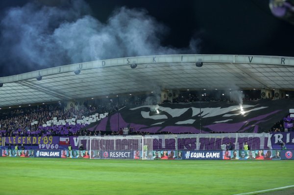 Navijači na utakmici Maribor - Liverpool