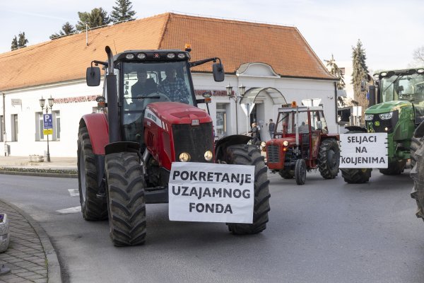 Prosvjed poljoprivrednika u Đakovu
