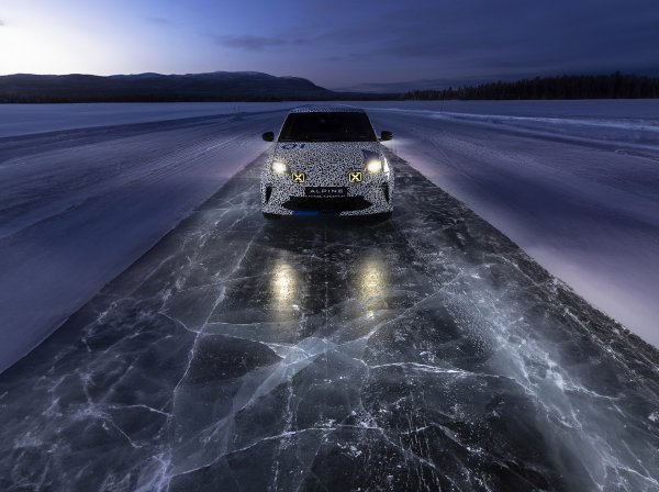 Alpine A290 na testiranjima na arktičkom krugu