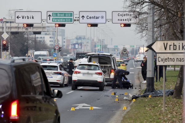 Prometna nesreća na Slavonskoj aveniji u Zagrebu