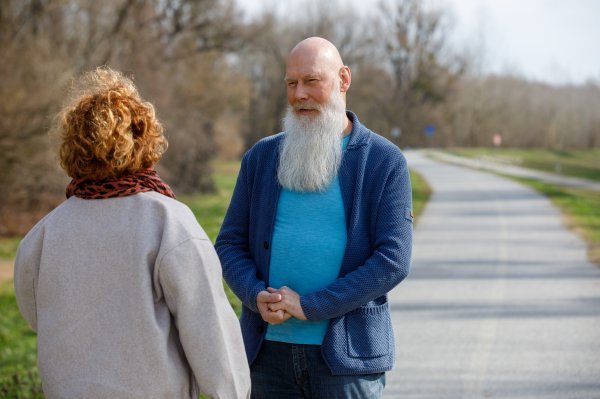 Dražen Jerabek i novinarka tportala Ivana Barišić