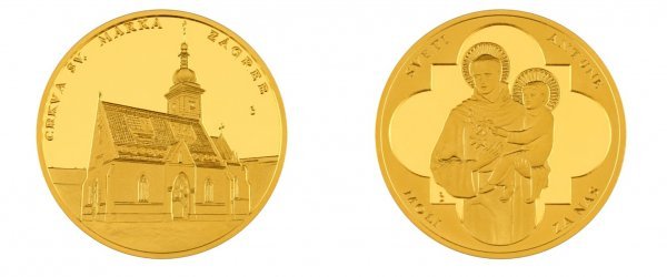 Zlatna medalja 'Crkva sv. Marka' i zlatna medalja 'Sveti Antun'
