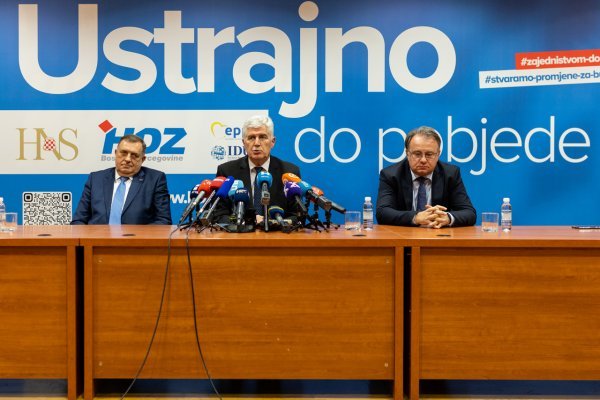 Milorad Dodik, Dragan Ćović, Nermin Nikšić