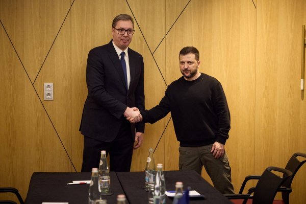 Aleksandar Vučić i Volodimir Zelenski