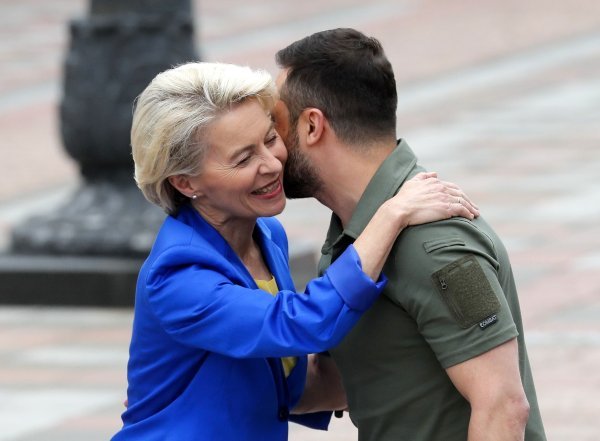 Ursula von der Leyen i Volodimir Zelenski