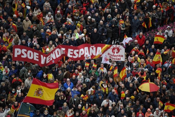 Prosvjed u Madridu protiv premijera Sancheza