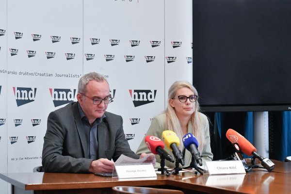 Zagreb: Konferencija za novinare HND-a o Lex AP-u