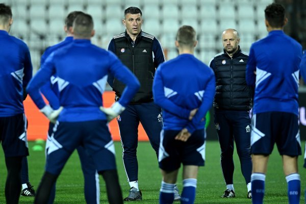 Dinamov trening u Solunu uoči utakmice protiv PAOK-a