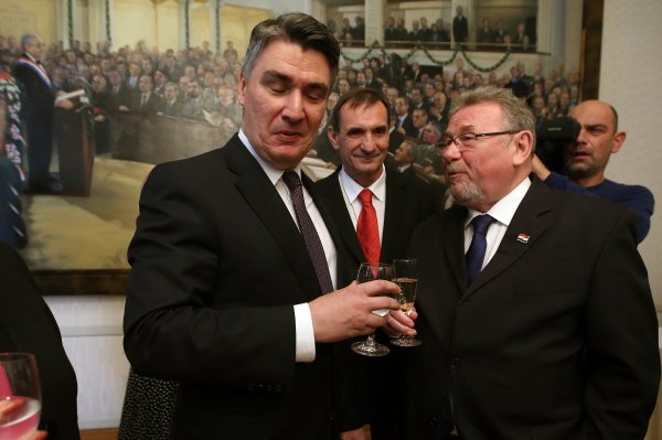 Vladimir Šeks i Zoran Milanović