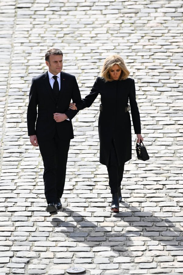 Emmanuel i Brigitte Macron