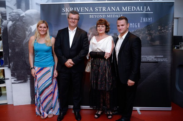 Janica Kostelić, Tihomir Orešković, Antonie Dubravka Carnerud i Mihovil Španja Cropix
