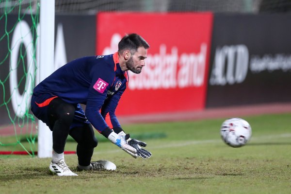 Trening Hrvatske u Kairu