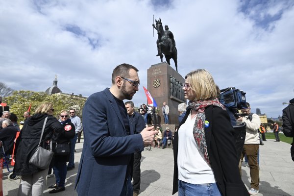Prosvjed 'Dosta je' u Zagrebu