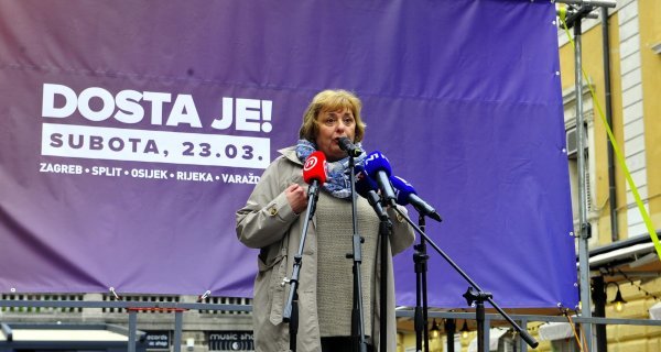 Prosvjed u Rijeci