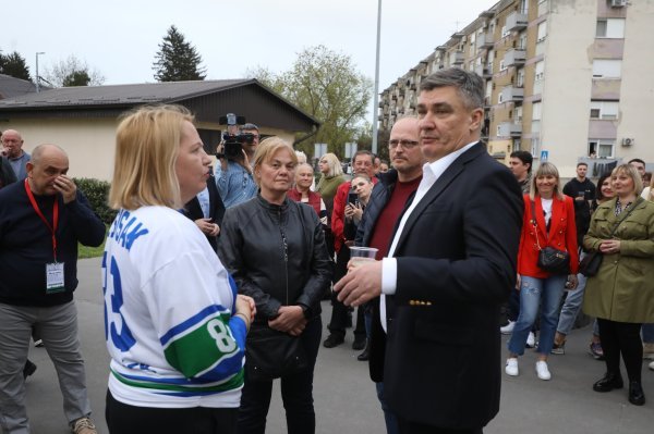 Zoran Milanović u Sisku