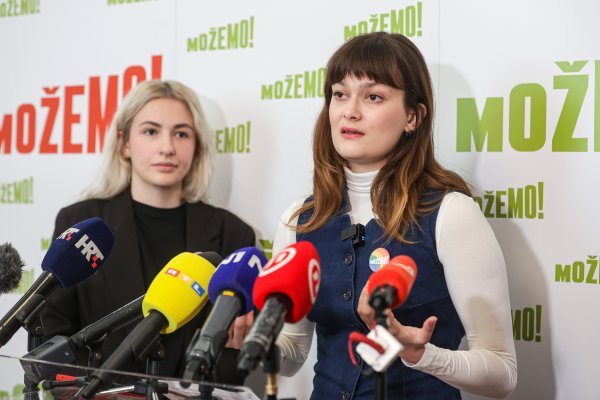 Mladi iz stranke Možemo!